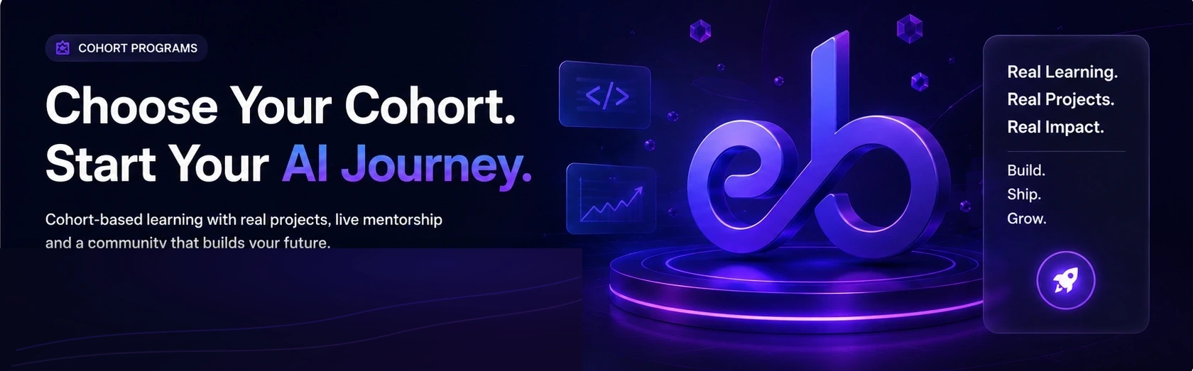 Choose Your Cohort. Start Your AI Journey.